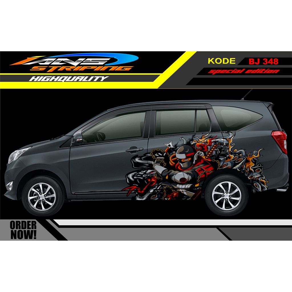 STIKER MOBIL SIGRA / STICKER MOBIL CALYA / DECAL STICKER MOBIL / STIKER MOBIL AVANZA