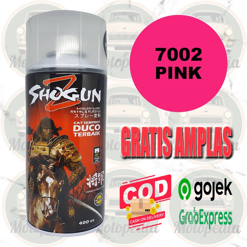 Cat Semprot Pilok Pilox Pylox Shogun Z Pink Merah Muda 7002
