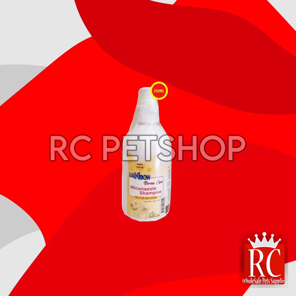 Rainbow Shampoo Kucing Cat Shampoo anti Jamur miconazole 250 ml