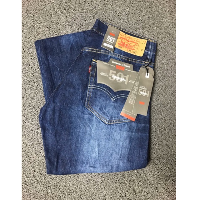 CELANA LEVIS 501 ORIGINAL MADE IN USA