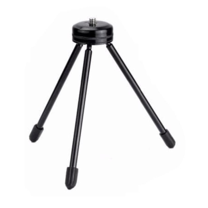 TP-002 Tripod mini BESI stabil dan kuat DSLR camera hp ring light pod