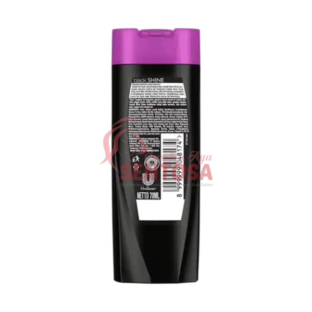 SUNSILK BLACK SHINE SHAMPOO 170ML