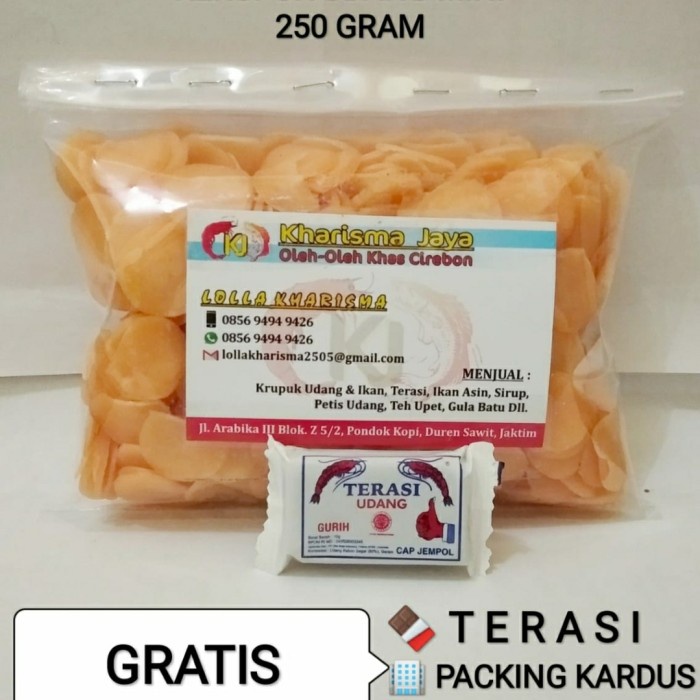 

PROMO Kerupuk Udang 250gram Oleh Oleh Khas Cirebon