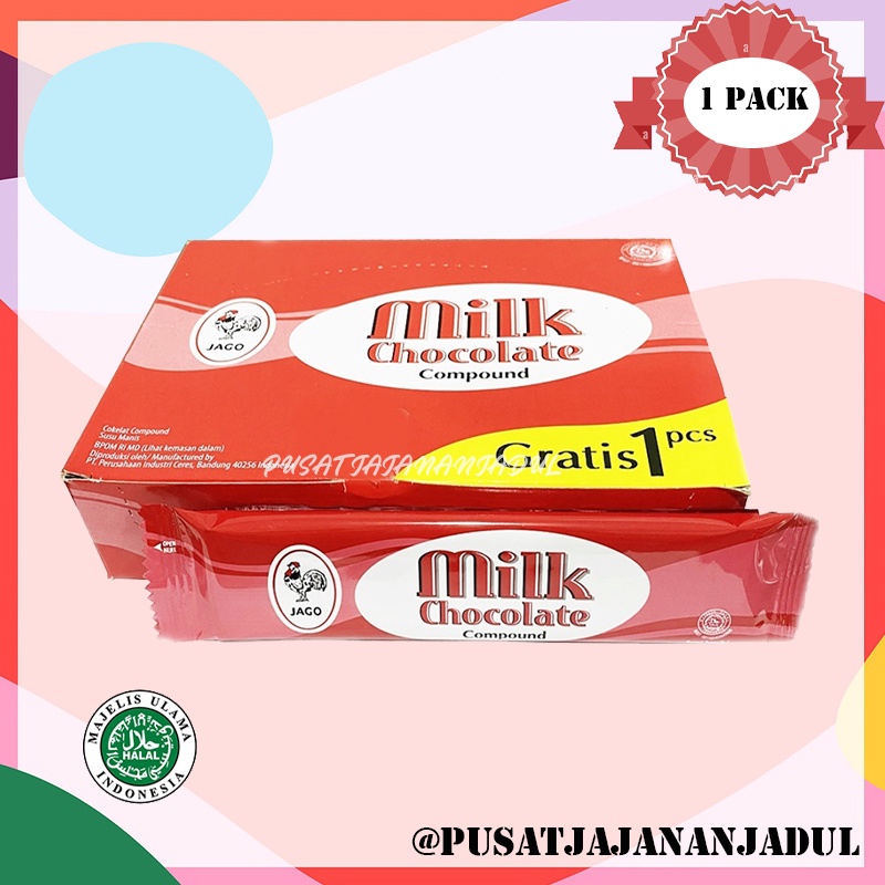 1Pack Coklat Jago - Jajanan Jadul 90an - Cokelat Hits Jaman Dulu