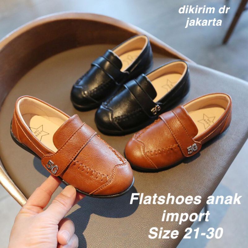 SEPATU IMPORT ANAK UNISEX BAHAN LEMBUT 21-30/Angela beauty store Indonesia