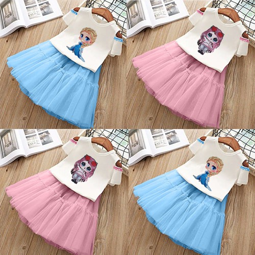 Baju Anak Korea Umur 1 2 3 4 5 Tahun TK Set Stelan Setelan