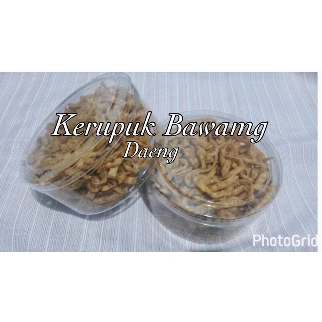 

Kerupuk bawang premium gurih