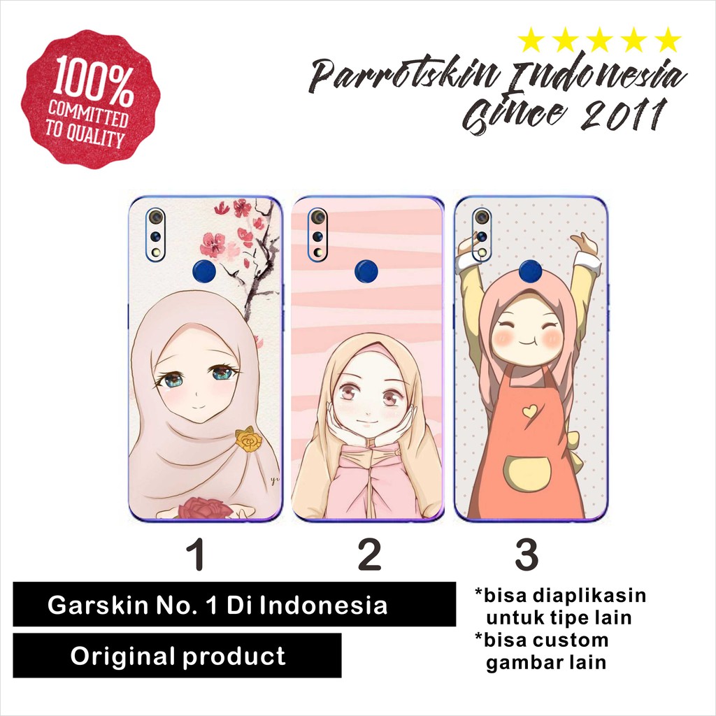 Garskin Skin hp Vivo cute girl hijab