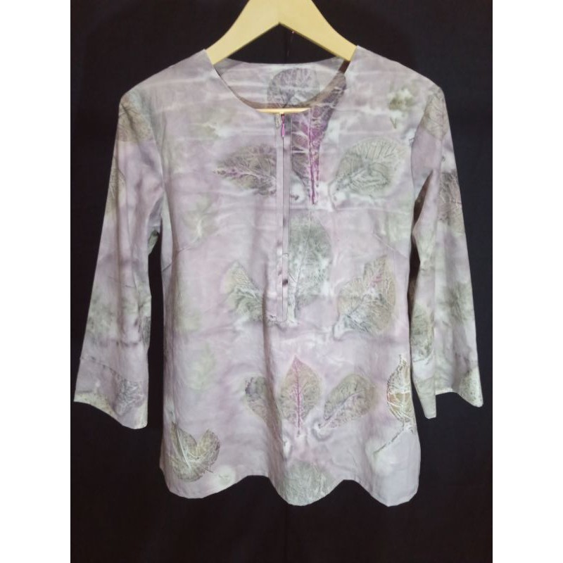 baju tunik ECO print 07