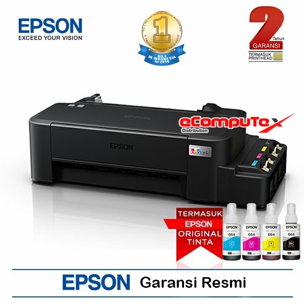 PRINTER EPSON L121/ PRINTER EPSON L 121 PENGGANTI L120 A4 PRINT GARANSI RESMI