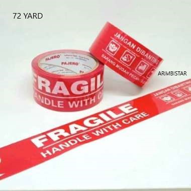 

Lakban Fragile Merah 72 Yard