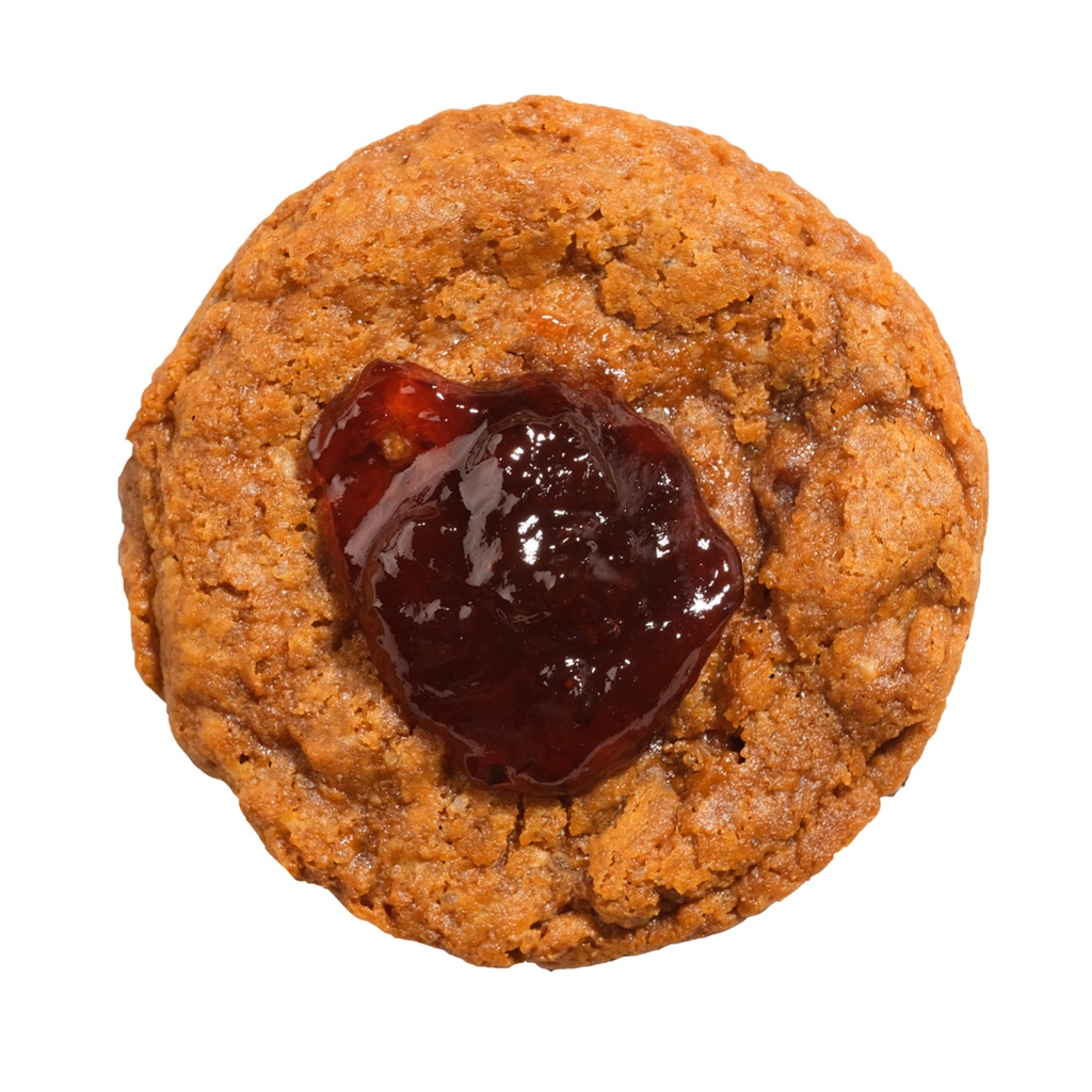 

Strawberry Jam Vegan Soft Cookie