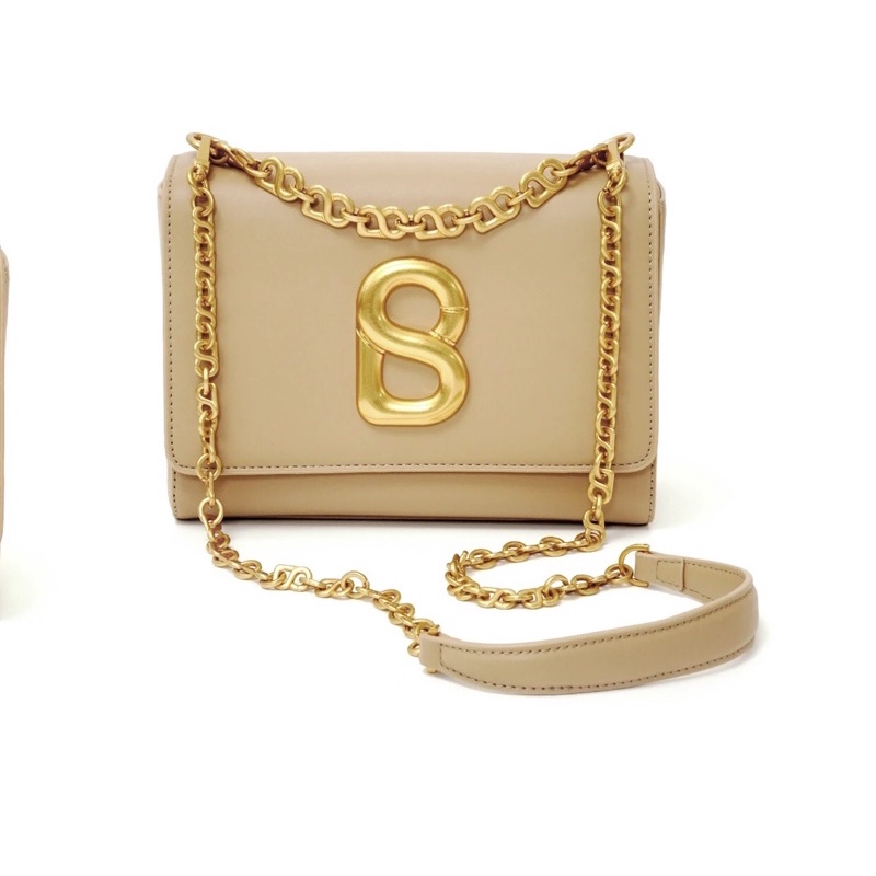 Alva Sling Bag Light Tan Buttonscarves