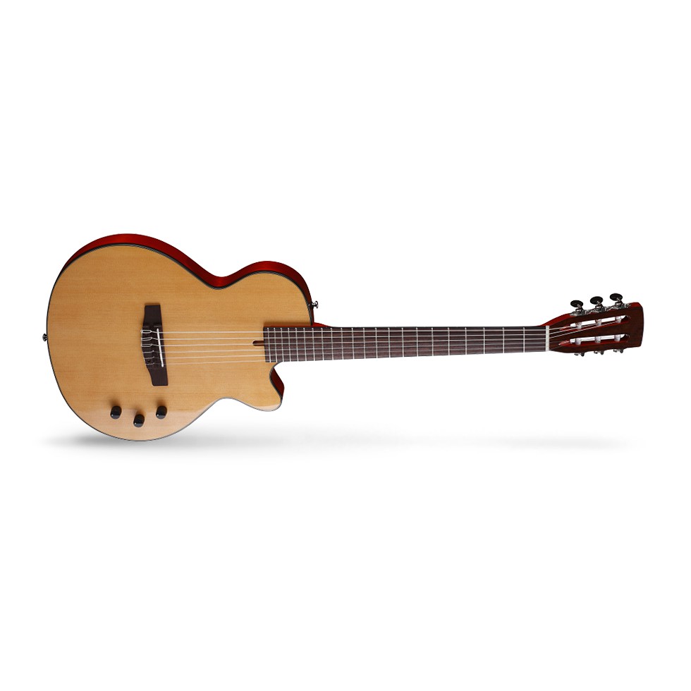 Cort Sunset Nylectric NAT Gitar Nylon Elektrik - Natural