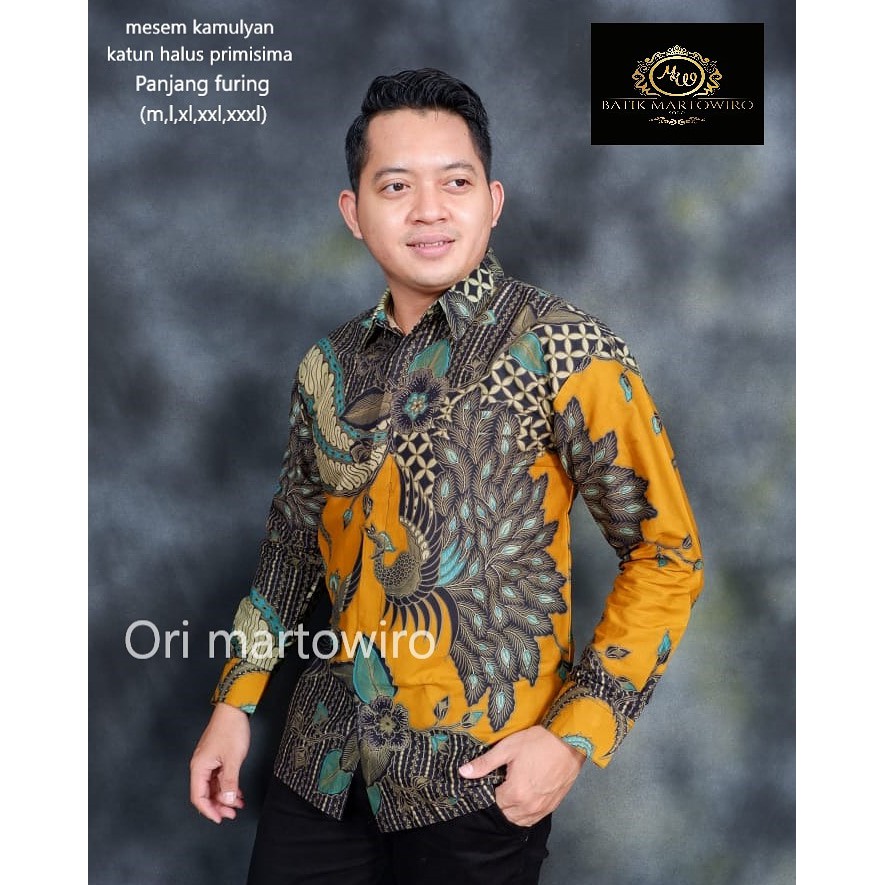 MESEM KAMULYAN MARTOWIRO KUNING KEMEJA BATIK PRIA SOLO LENGAN PANJANG PENDEK LAPIS FURING ATASAN BATIK PREMIUM MODERN ASTAGUNA MERAK KHAYANGAN PERWIRA JAYANEGARA NAGA SOGAN ARIESWARA VIJAY PROBOSETO MANGKUBUMI PROBOSETO VIJAY MAHESA PEKSI DONGKER KEMBANG