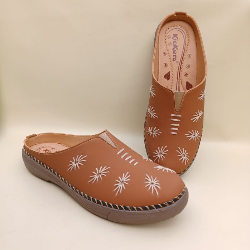 sepatu sendal selop wanita  sl rosie 18 tersedia size jumbo 41_45