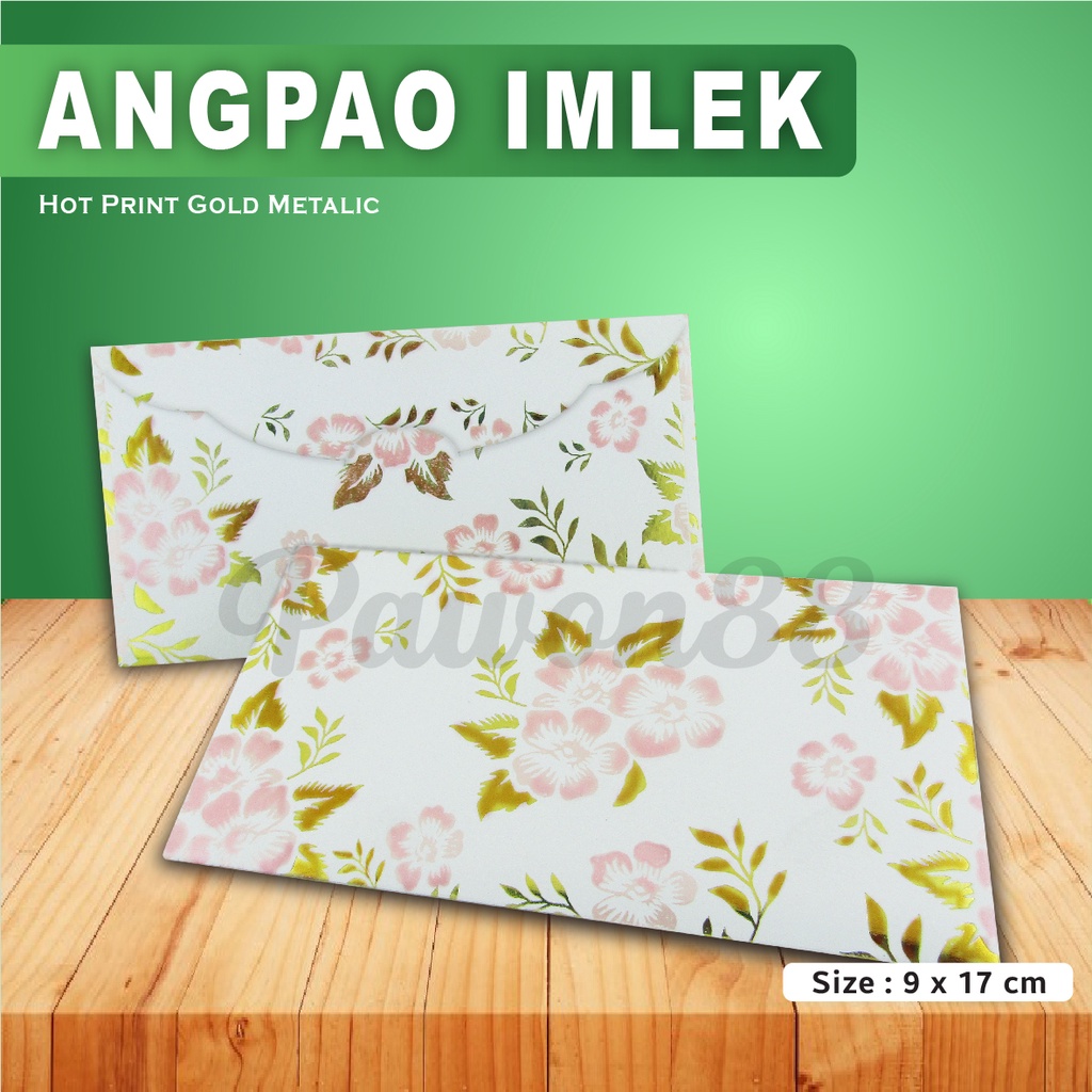 

Angpau Merah - Angpao Imlek - Amplop Imlek Summer Bloom (6 pcs)