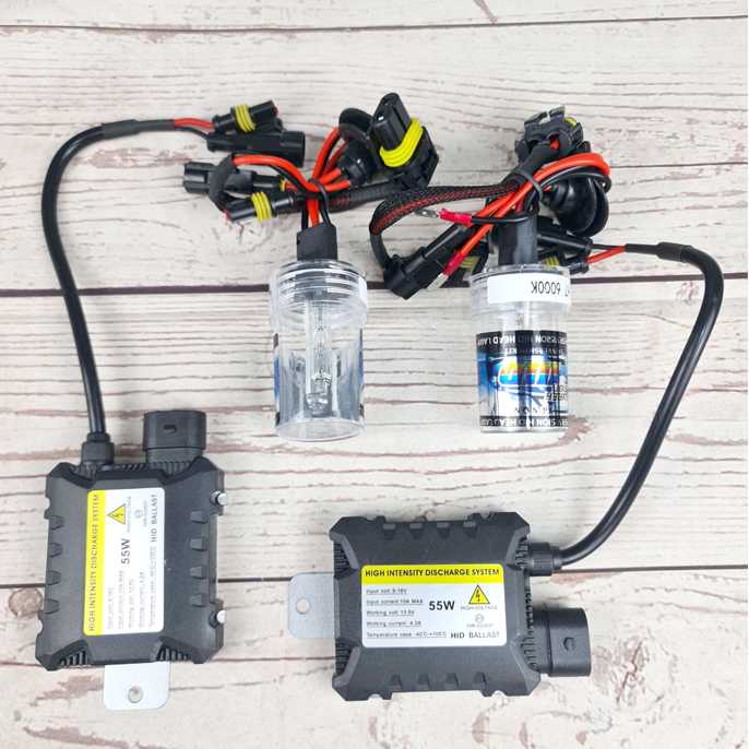 Lampu Mobil Xenon H7 6000K 55W 2PCS Ballast 12V / Lampu Mobil Halogen LED Depan Truk Avanza Xenia Calya Super terang / Lampu Sorot Tinggi Rendah Mobil Motor Anti Kabut / Penerangan Lampu Depan Mobil Variasi Belakang Dalam kabin kedip Grand Max Murah Ori