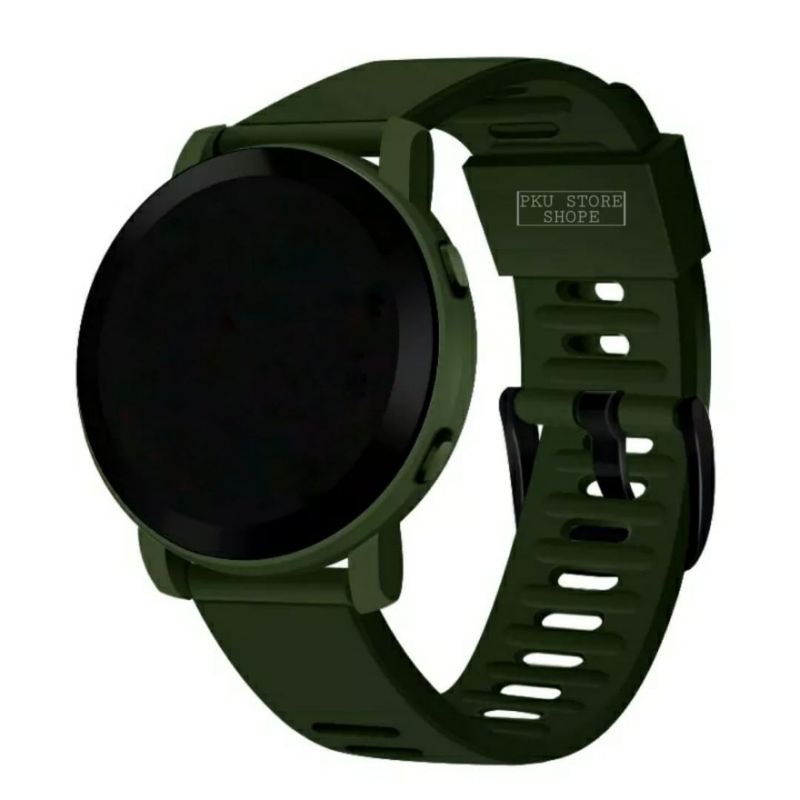 Jam Tangan LED Watch Top Quality Cewek Cowok Digital Strap Rubber Karet Bulat