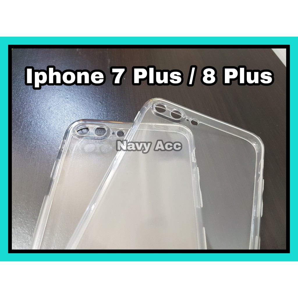 Case Iphone 6 / Iphone 6 Plus / Iphone 7 / Iphone 7 Plus -  Silicon Bening - Softcase Clear