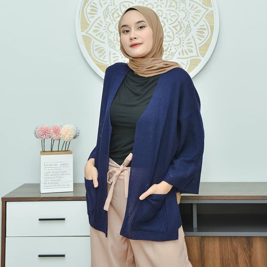 Cardigan Wanita Loocy Cardy Rajut | Kardigan Terlaris | Cardigan Rajut-8
