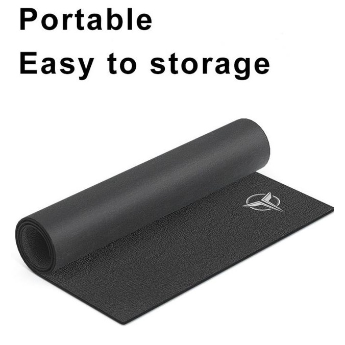 Floor mat untuk ZWIFT trainer wahoo treadmill yoga indoor bike karpet