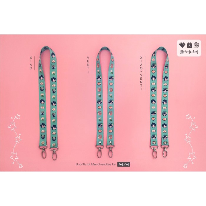 

READY Genshin Impact Mask Strap Lanyard - XiaoVenti BERKUALITAS