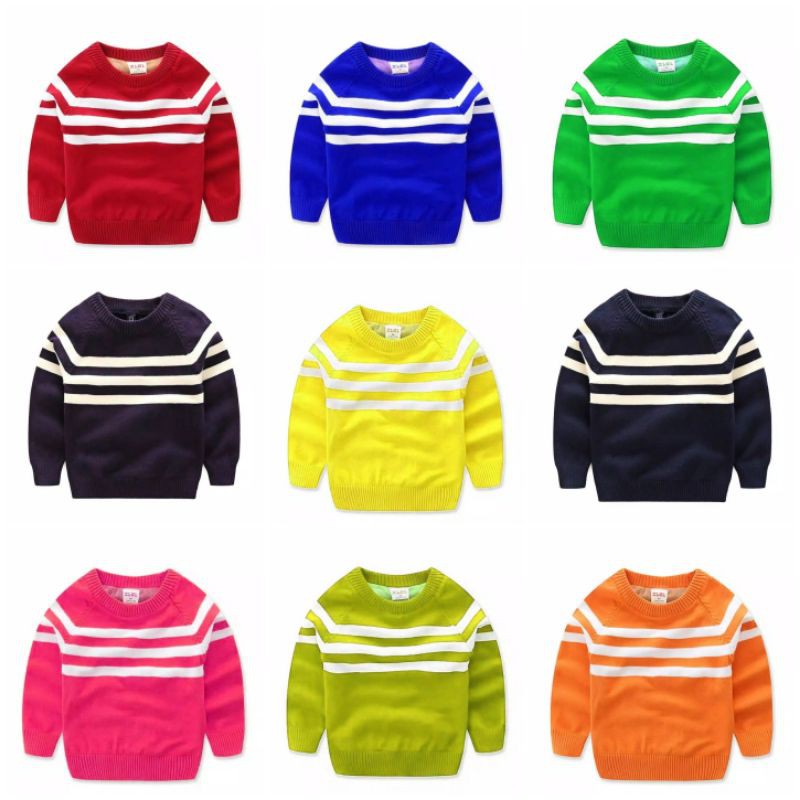 Baju Sweater rajut RF anak S3 Best seller