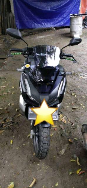 Windshiled/visor HONDA ADV model standart hitam smoke