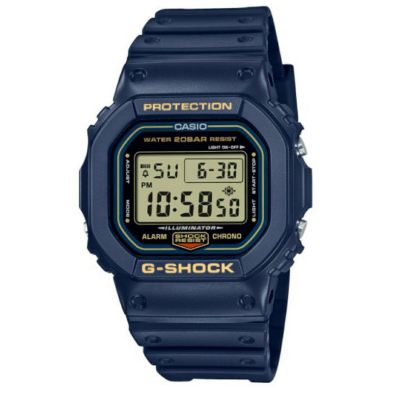 casio gshock DW-5600RB-2ADR jam tangan pria digital original garansi resmi 2 tahun PT Gilang agung p