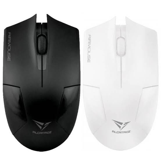 Mouse wireless Alcatroz Airmouse Wireless Mouse free baterai