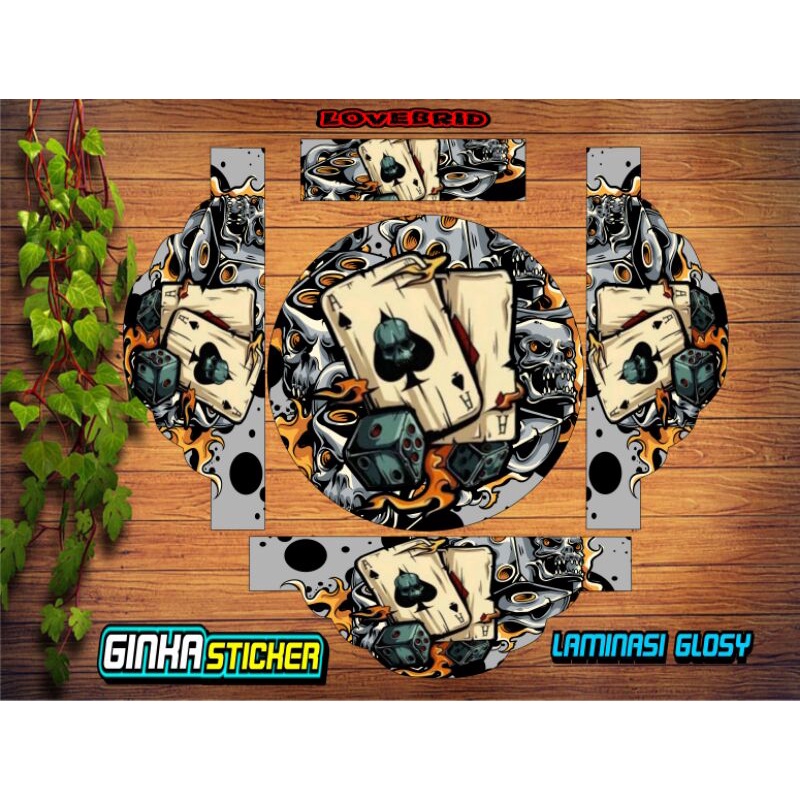 

sticker sangkar lovebrid