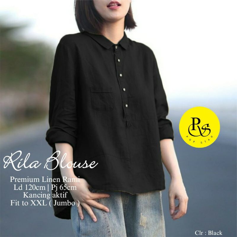 RILA BLOUSE BAJU WANITA TERBARU