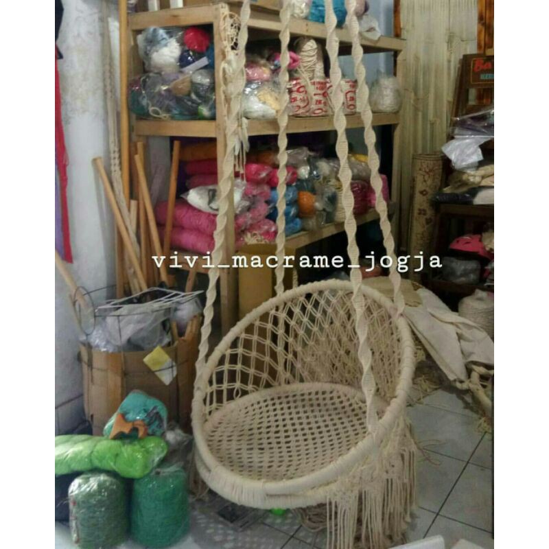 ayunan macrame / kursi ayun