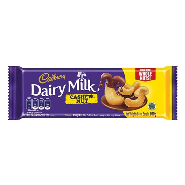 

CADBURY CASHENUT 100 GR