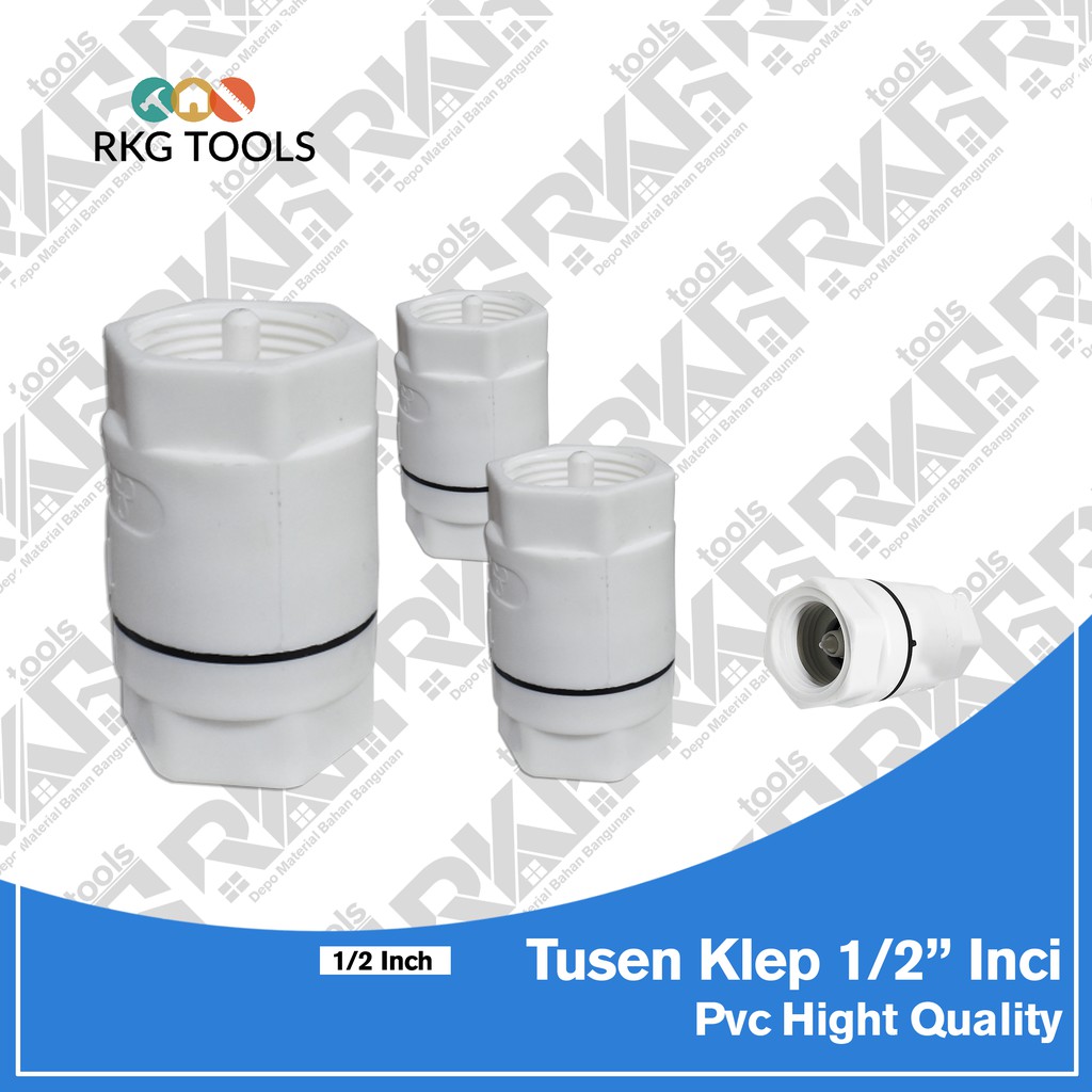 Tusen Klep 1/2&quot; Inci Inch Tosen Tossen Pvc