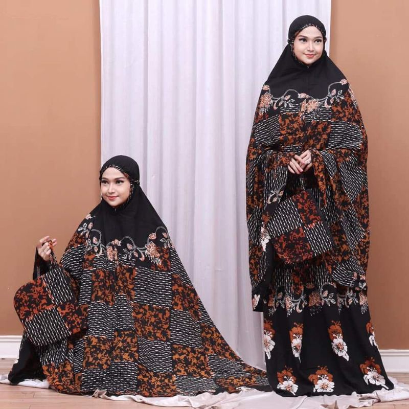 Mukena Batik Bahan Halus Adem Mukena Dewasa