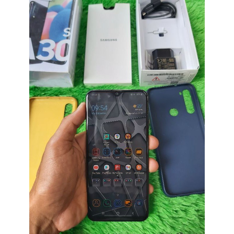 HANDPHONE HP SECOND BEKAS Samsung A30s 4/64 FULLORI