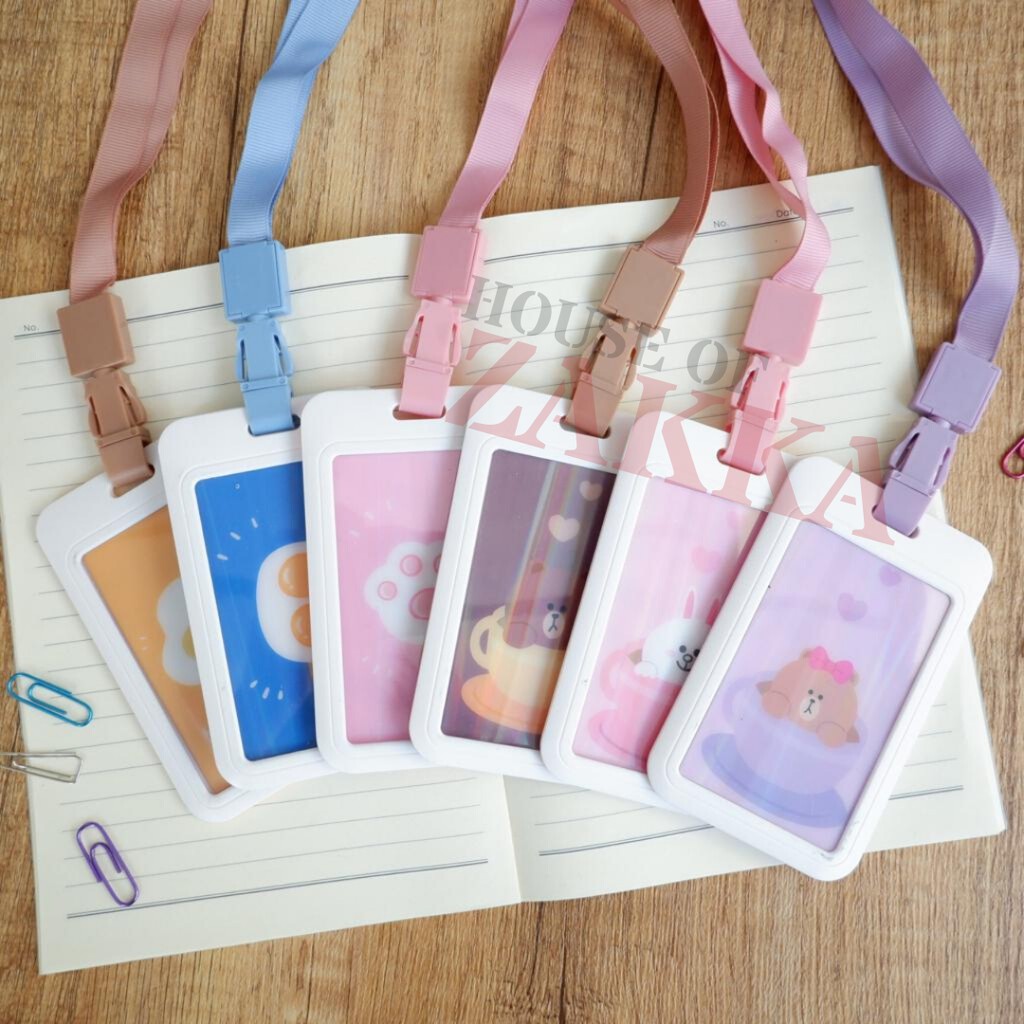 

Name Tag ID Card Holder Plastic 03