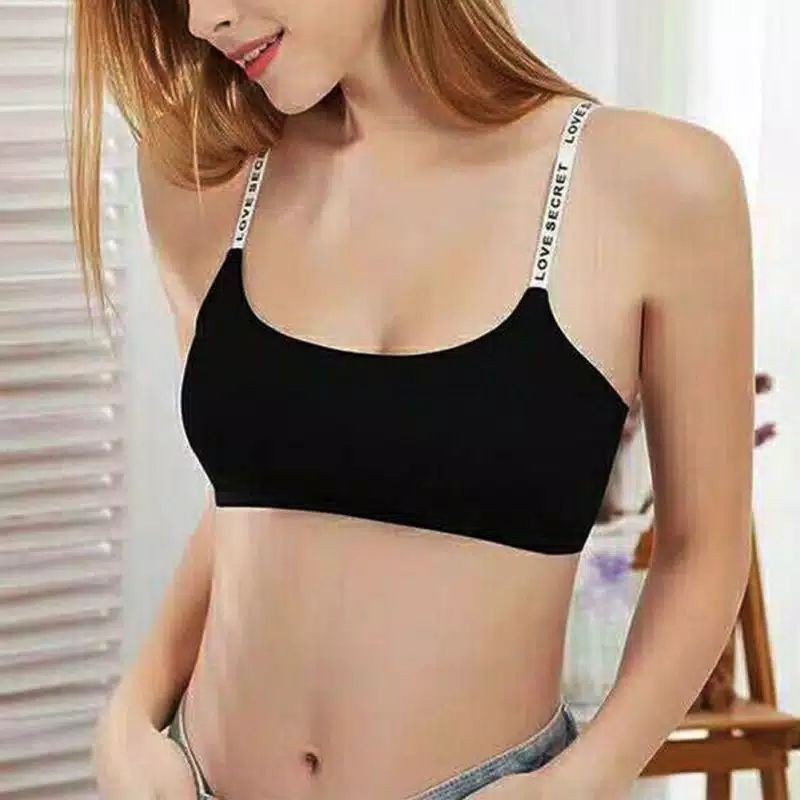 SPORT BRA WANITA SEXY LOVE SECRET IMPORT