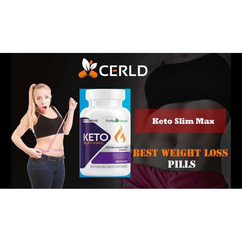 Obat penurun berat badan herbal KETO SLIM MAX Asli 100% original