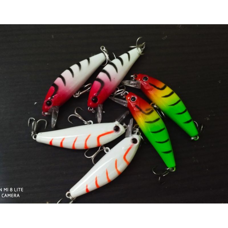 lure minnow rep agile. umpan casting hampala