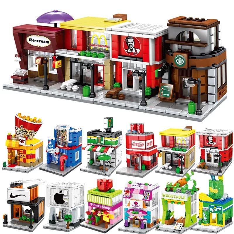 Brick SEMBO Block MINI WORLD SATUAN 