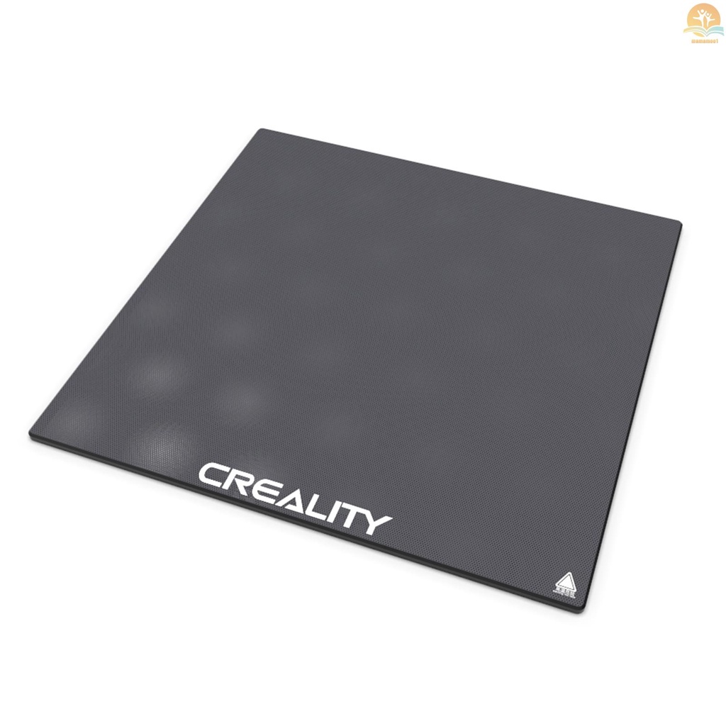 Creality Tempered Glass Bed for 3D Printer Platform Heated Plate Build Surface 235*235mm with 4pcs Glass Clip 4mm Ultrabase for CR-X/CR-10S Pro/CR-10S Pro V2/CR-10 V2 3D Printer 235*235mm