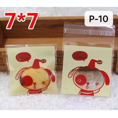 

bungkus kue cake permen kado COOKIES BAG / PLASTIK COOKIES 7x10 P-10