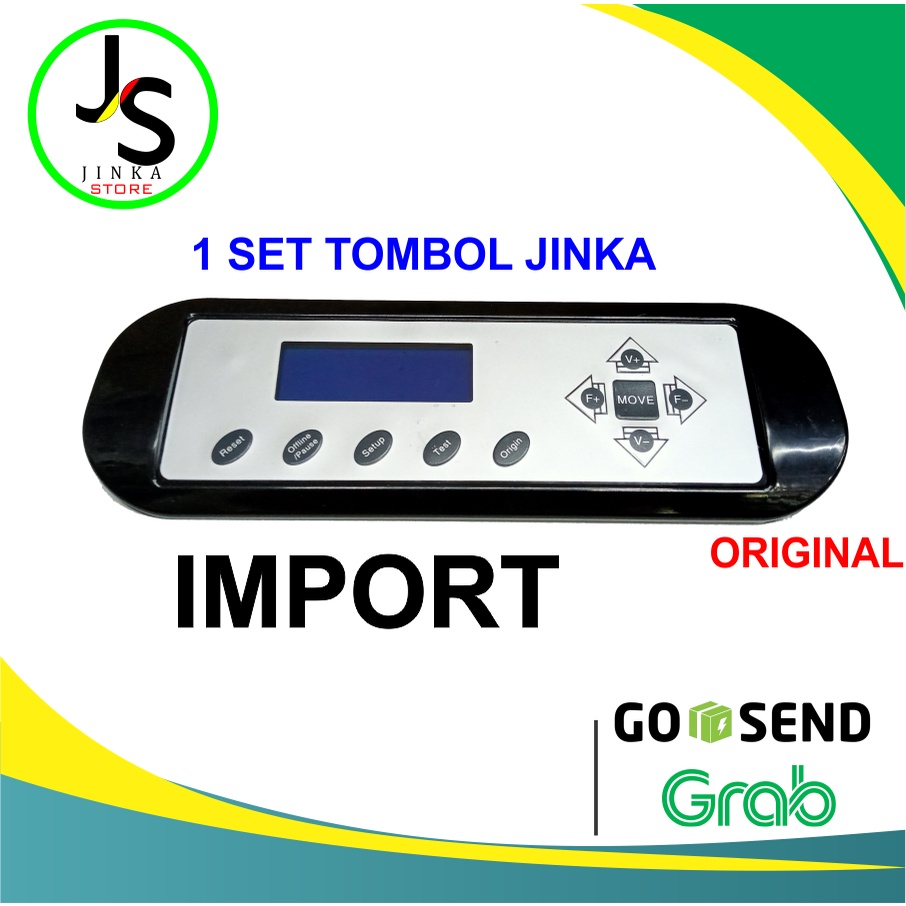 PANEL JINKA PRO & JINKA XE / CASING + TOMBOL + LCD JINKA