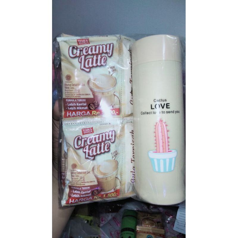 

PAKET TORABIKA CREAMY LATE + TUMBLERGLASS KAKTUS / ANIMAL