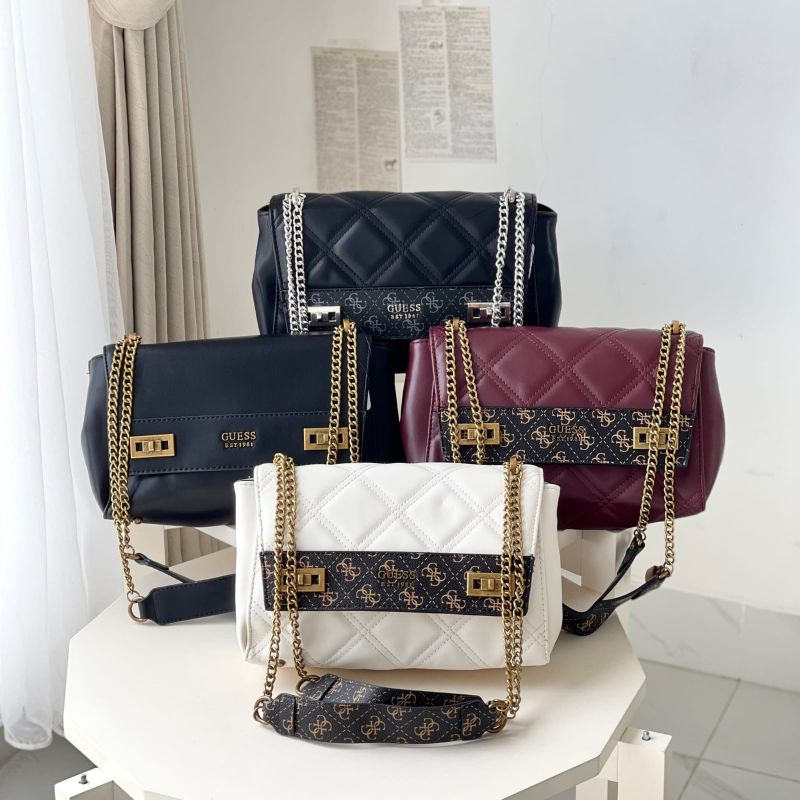 Tas Guess | Tas Sale | Guess Bag | Tas Marun | Tas Ori Import | Gb602