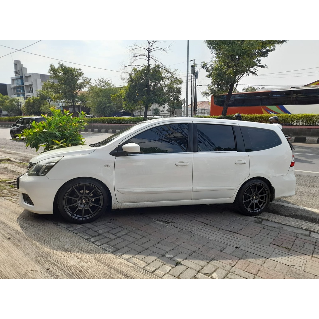 velg mobil livina, Freed, Ferio, Genio, Jazz, Jazz ring 17 warna grey