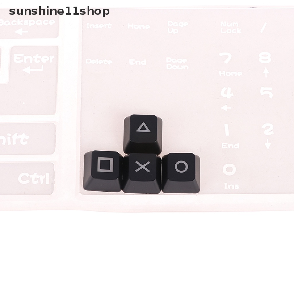 Sho Keycap Anak Panah Bahan ABS Dengan Lampu Belakang Untuk Keyboard Gaming